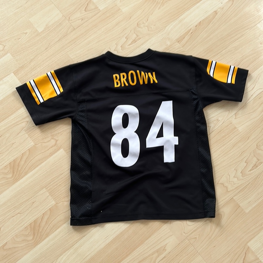NFL jersey steelers Antonio Brown number 84 size 10/12 kids